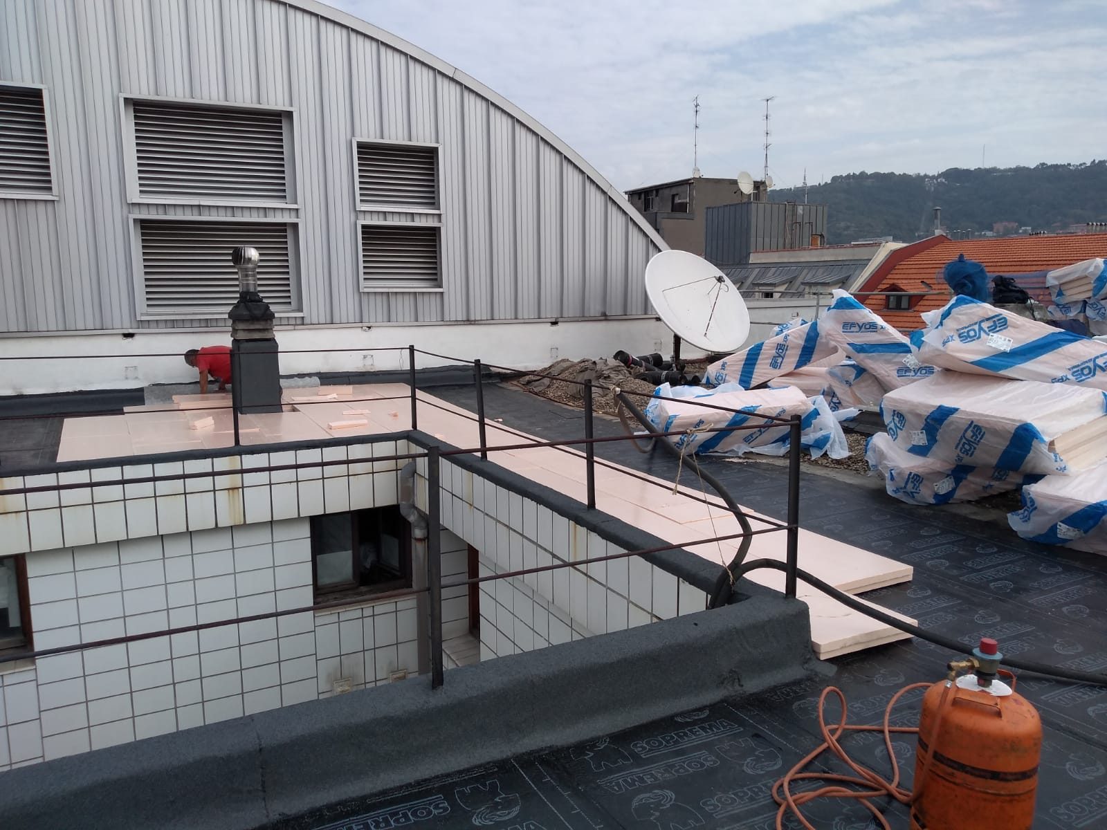 Terraza impermeabilizada en Bilbao